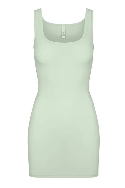 Basic Gray Racerback Tank Top - 12