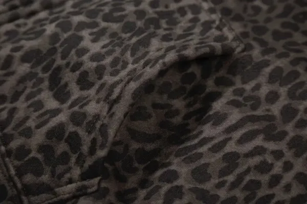 Gallery Dept. Leopard Print Zip-Up Hoodie - 11