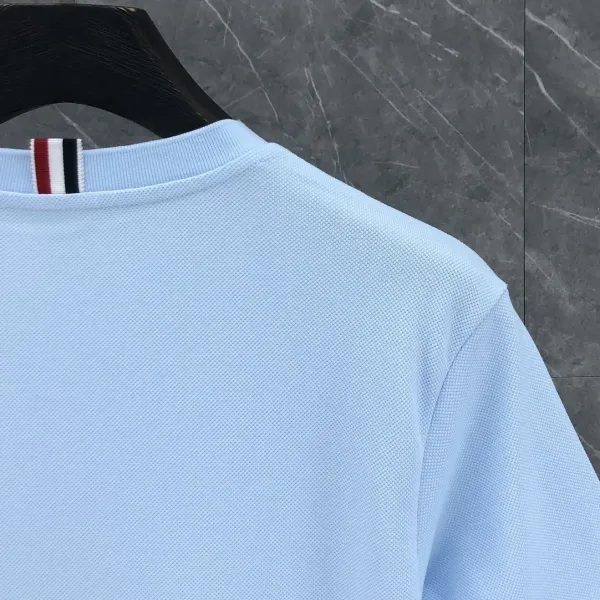 Thom Browne Classic Four-Bar Stripe White T-Shirt - 19