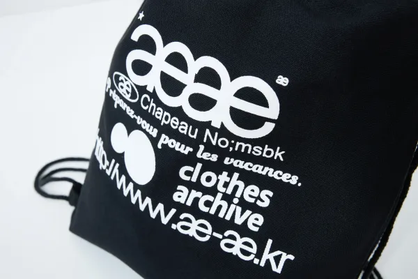 Aeae Chapeau No;msbk Black Drawstring Bag - 12