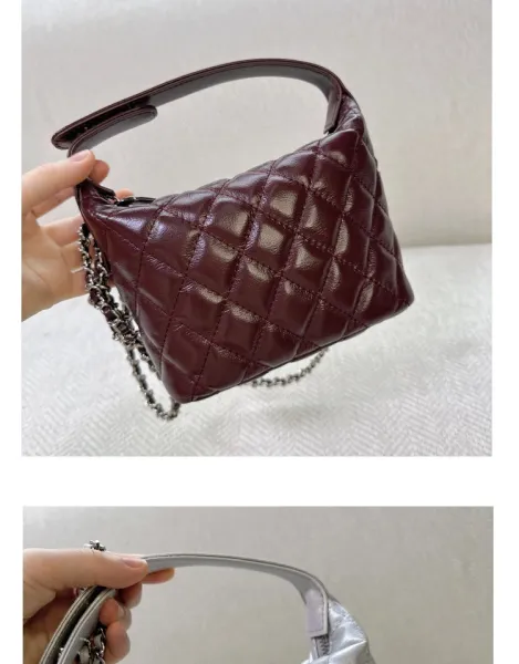 Chanel 22 Bag Black Quilted Leather Shoulder Bag - 14