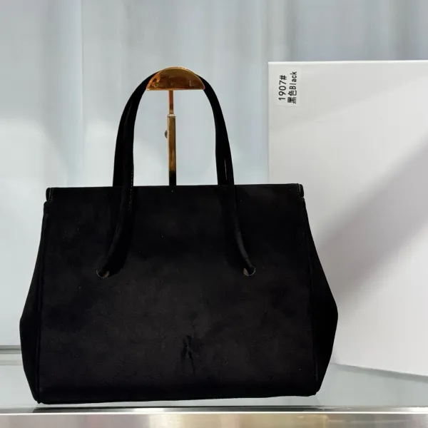 Jacquemus Le Chiquito Suede Black Handbag - 5