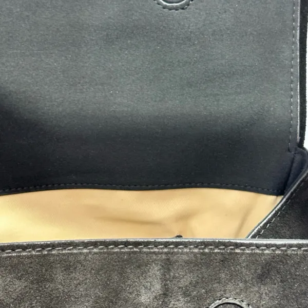 Jacquemus Le Chiquito Suede Black Handbag - 10