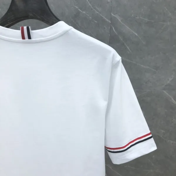 Thom Browne Classic Four-Bar Stripe Navy T-Shirt - 36