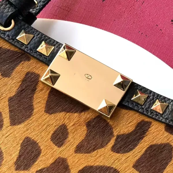 Valentino Rockstud Leopard Print Mini Shoulder Bag - 8