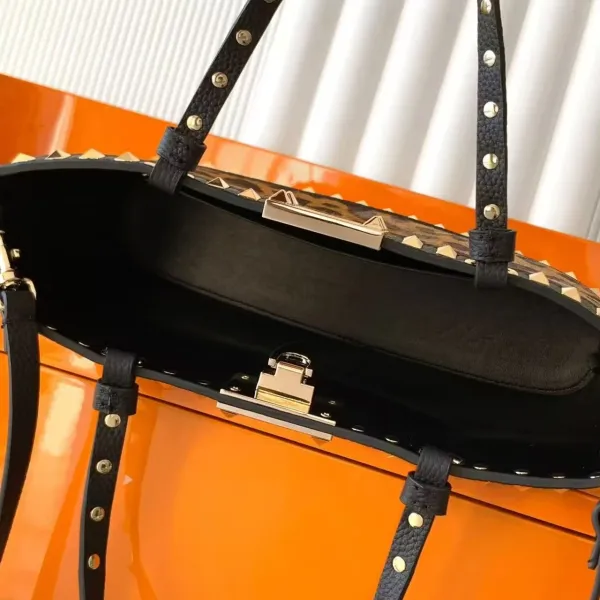 Valentino Rockstud Leopard Print Mini Shoulder Bag - 10