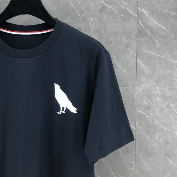 Thom Browne Raven Logo White T-Shirt - 23