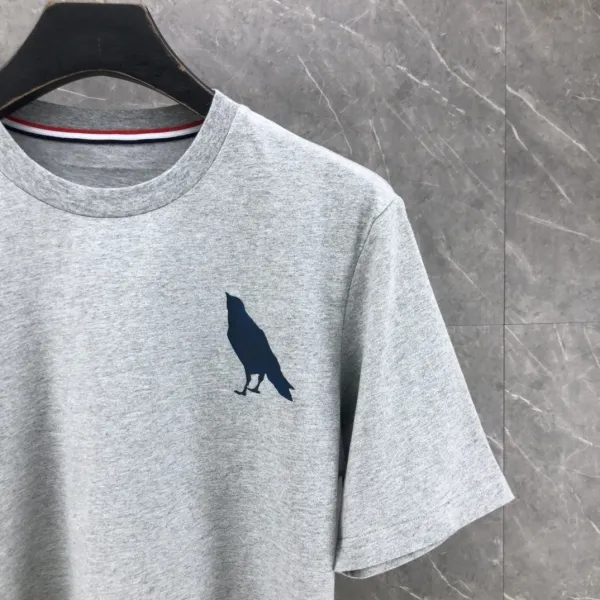 Thom Browne Raven Logo White T-Shirt - 39