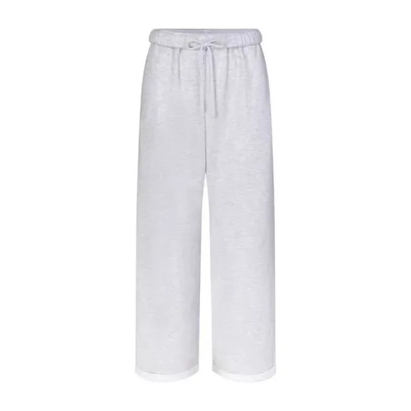 Design Wide-Leg Sweatpants Pink - 25