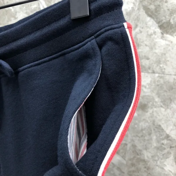 Thom Browne Classic Four-Bar Stripe Gray Sweatshirt - 19