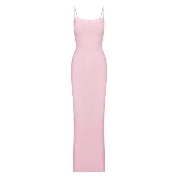 Saint Tears Lace-Trimmed Slip Dress in Powder Blue - 11