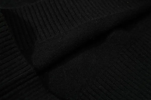 Matin White Knit Sweater with Bold Typography - 25