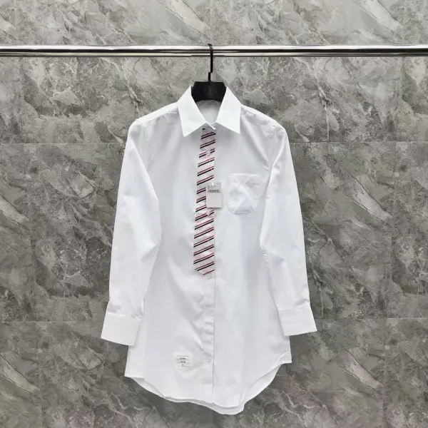 Off-White Industrial Stripe White Cotton Shirt - 25