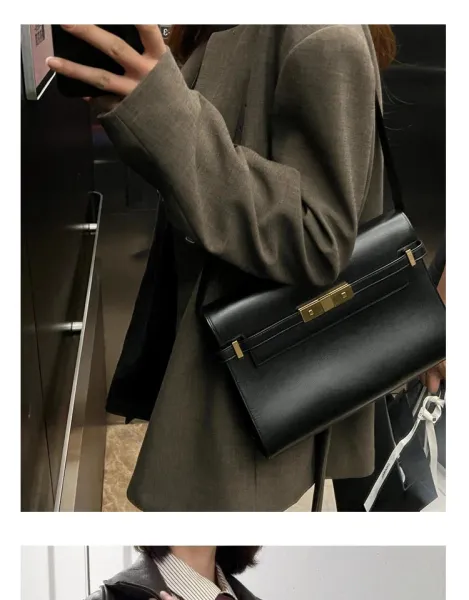 Saint Laurent Kate Medium Burgundy Leather Shoulder Bag - 10