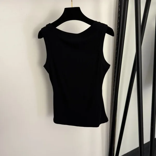Saint Tears Ribbed Tank Top Burgundy Vest-Top - 7
