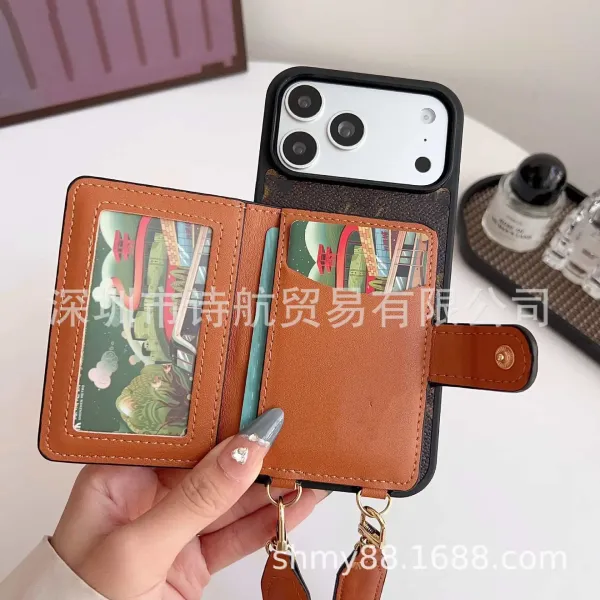 Gucci GG Marmont Phone Case with Web Strap Black - 15