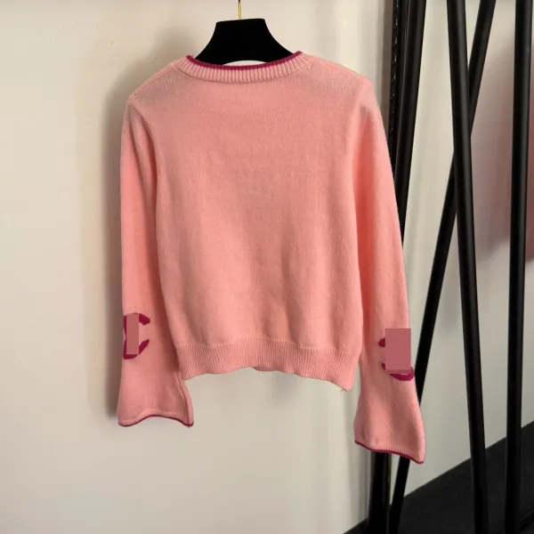 Chanel CC Star-Embroidered Yellow Knit Sweater - 5