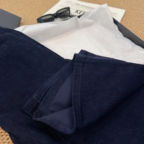 Ralph Lauren Corduroy Pants Navy - 8