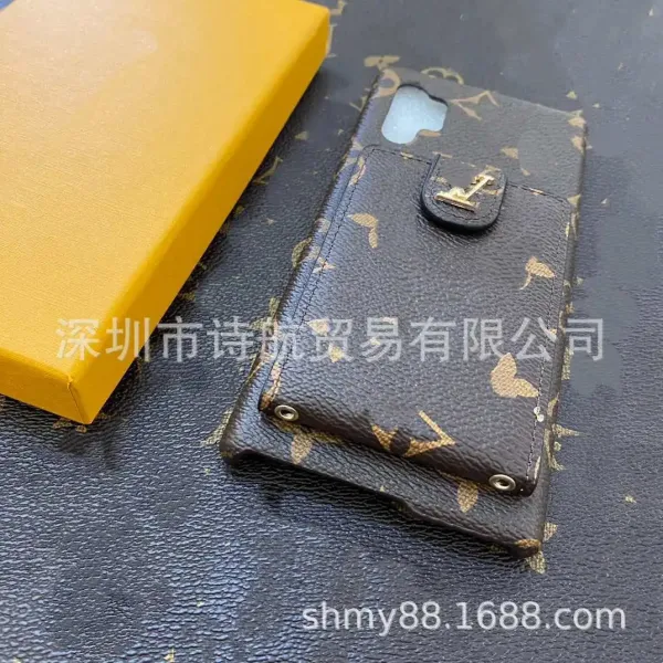 Louis Vuitton Monogram Empreinte Phone Case Black - 5