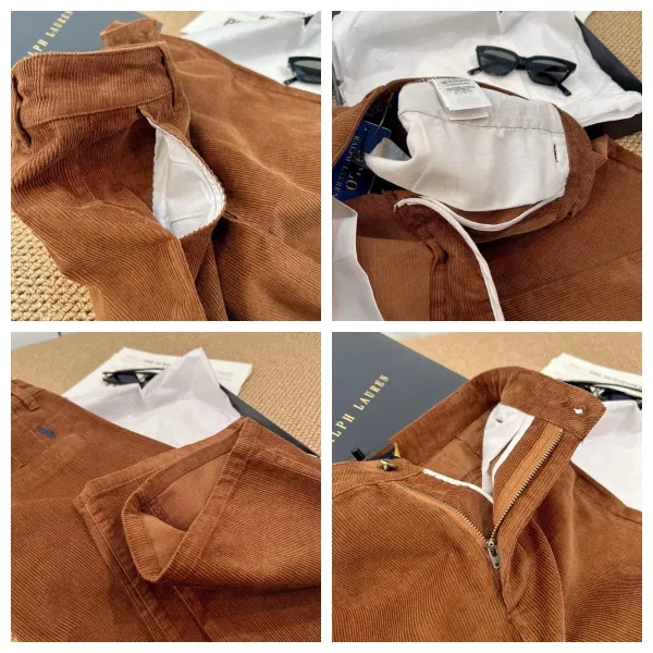 Ralph Lauren Corduroy Pants Navy - 11
