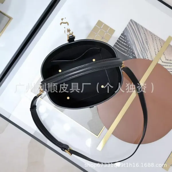 Saint Laurent Mini and Medium Niki Bucket Bag Black Handbags - 7