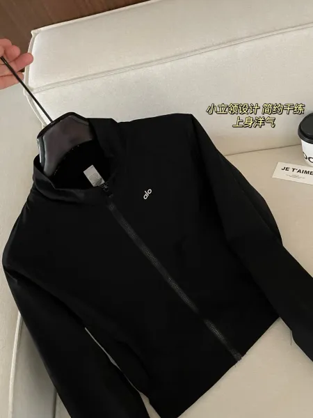 Alo Yoga防晒插肩袖夹克卡其色 Jacket - 5
