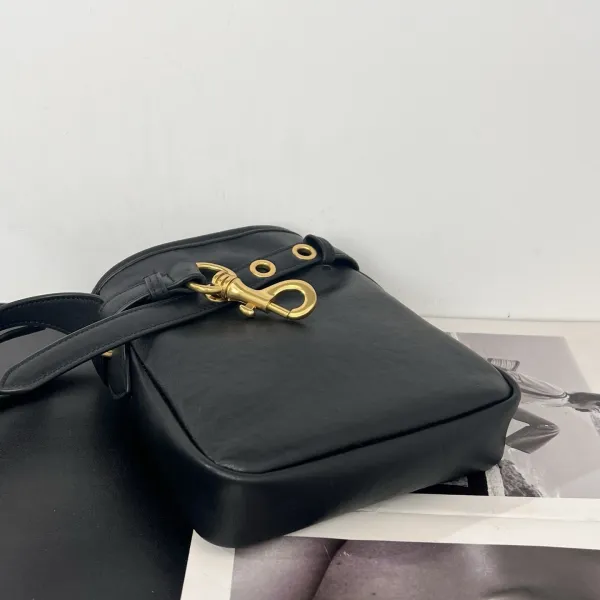 Off-White Industrial Belt Bucket Bag Black - 13