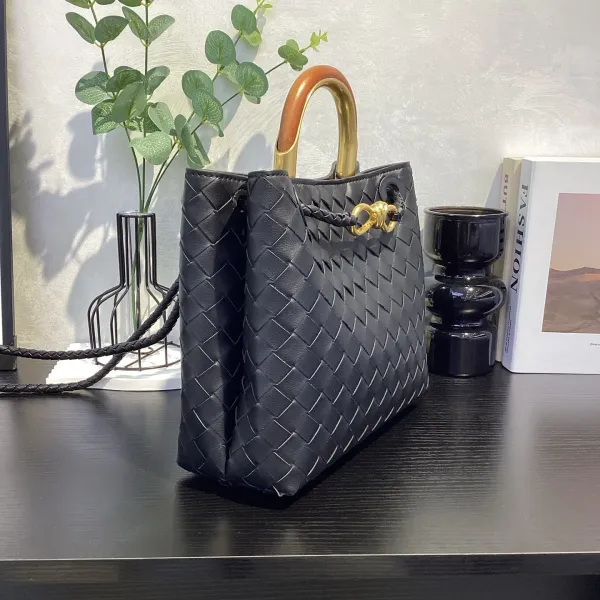 Bottega Veneta Cassette Mini Woven Tan Leather Handbag - 13