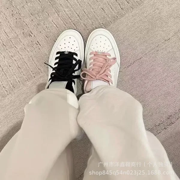 Hogan Interactive White Perforated Leather Sneakers - 5