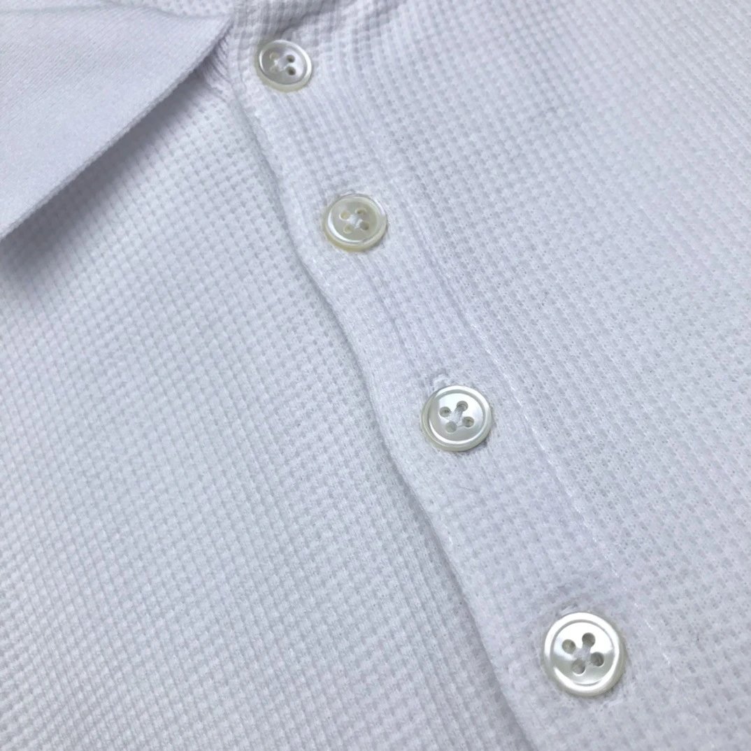 Thom Browne Classic Four-Bar Stripe Gray Knit Polo - 9