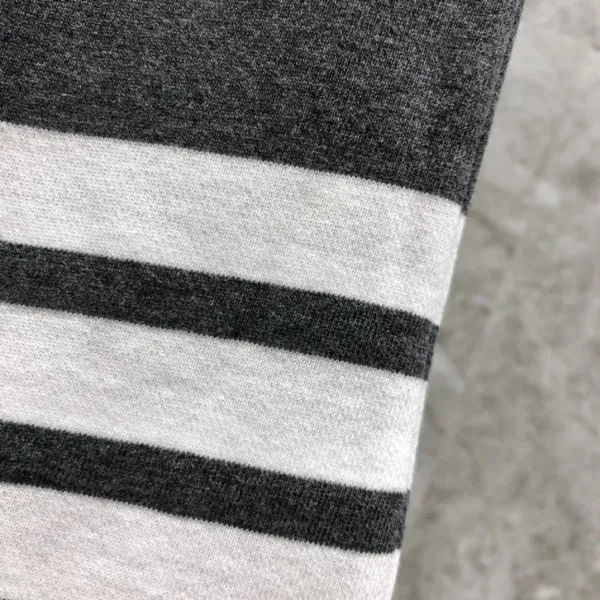 Thom Browne Four-Bar Stripe Black Sweatshorts - 23