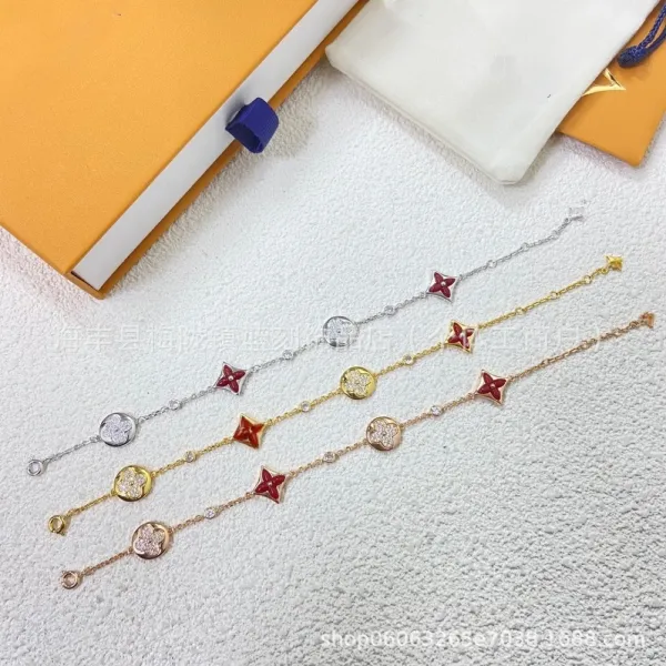 Louis Vuitton Flower Motif Bracelet Multicolor Jewelry - 4