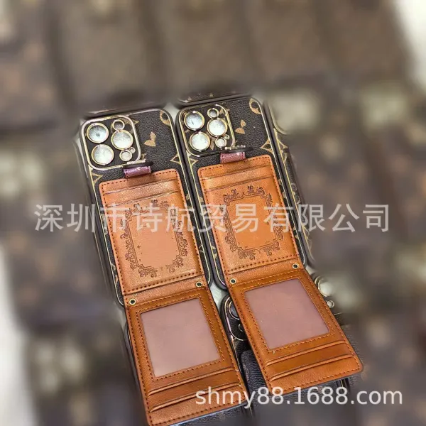 Louis Vuitton Monogram Heart Phone Case Black - 4