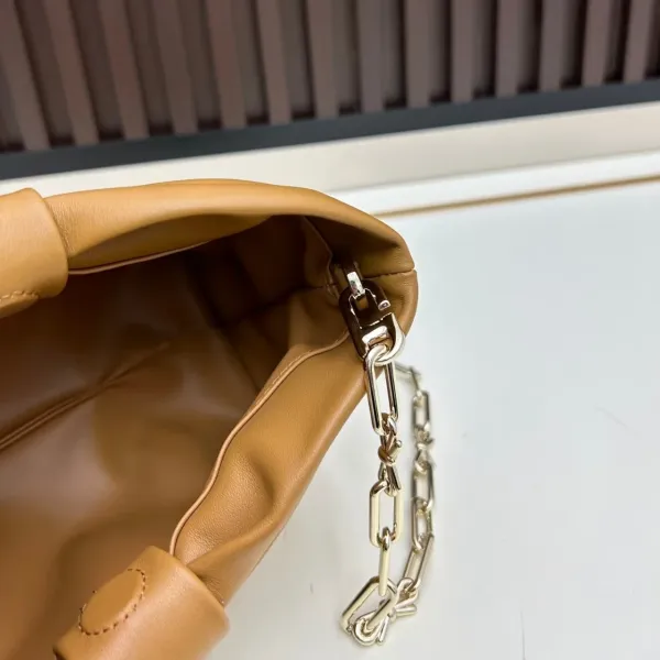 Dior Bow Bag Burgundy Chain Shoulder Bag - 10