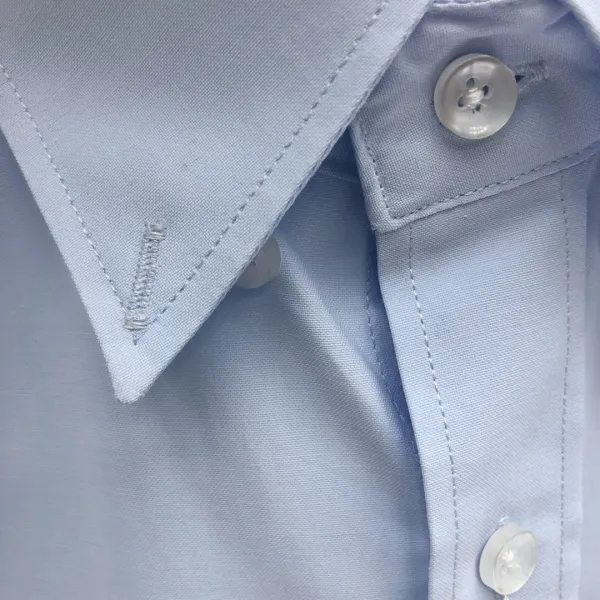 Thom Browne Classic White Shirt with 4-Bar Stripe Sleeve Detail - 20