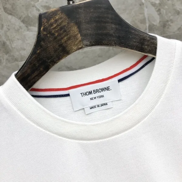 Thom Browne 4-Bar Stripe Navy T-Shirt - 15