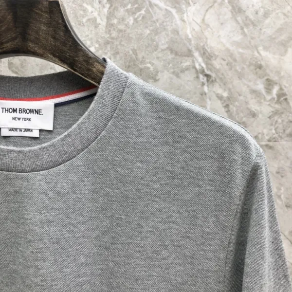 Thom Browne 4-Bar Stripe Navy T-Shirt - 21