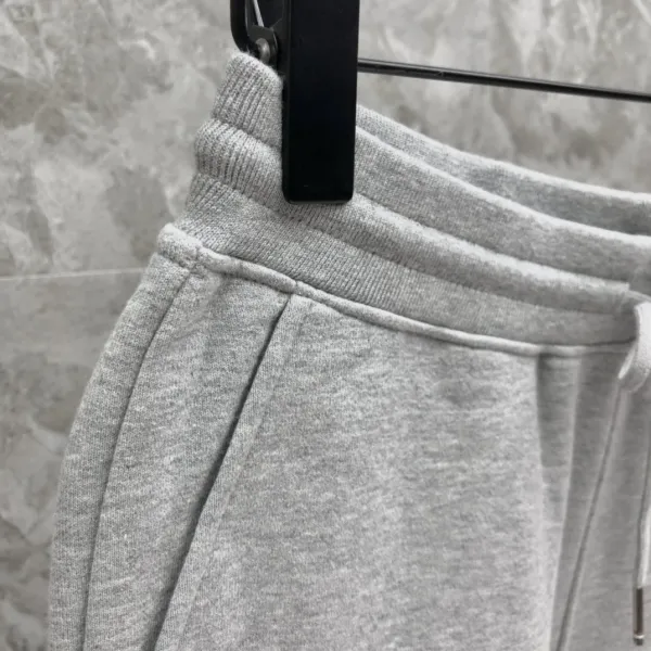 Thom Browne Four-Bar Stripe Black Sweatshorts - 13