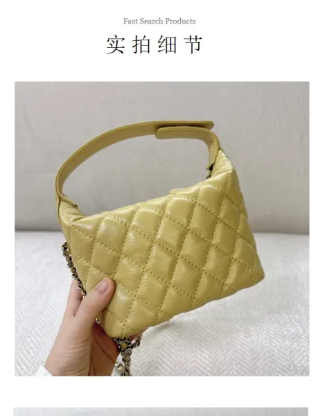 Chanel 22 Bag Black Quilted Leather Shoulder Bag - 13