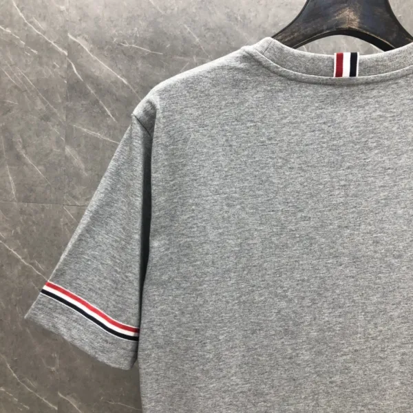 Thom Browne Classic Four-Bar Stripe Navy T-Shirt - 27