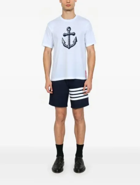 Off-White Anchor Print Black T-Shirt - 3