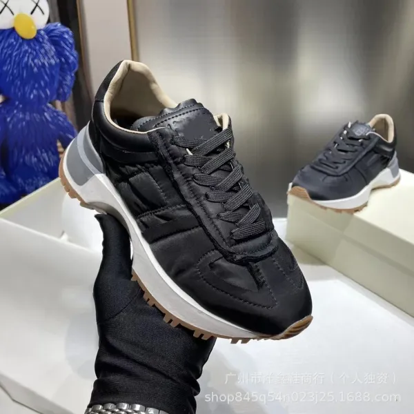 Maison Margiela Tabi Sneaker Black Beige Chunky Sneakers - 20