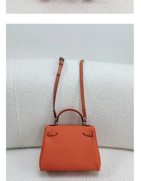 Hermès Mini Kelly Pochette Crocodile Black Handbag - 39