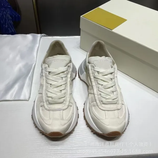 Maison Margiela Tabi Sneaker Black Beige Chunky Sneakers - 22