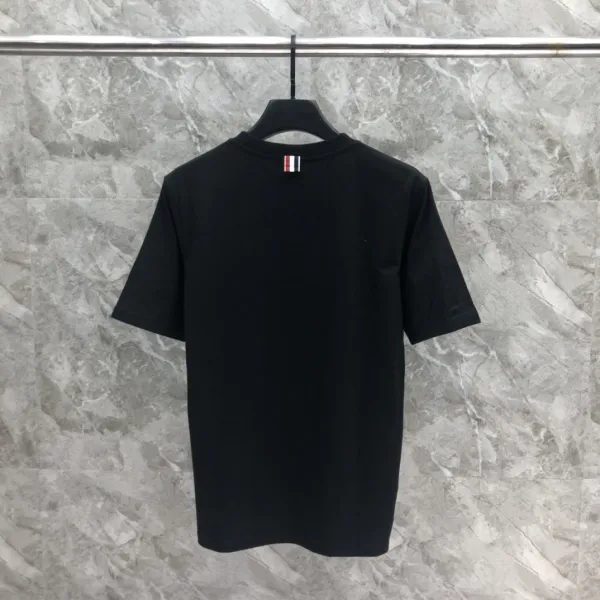 Thom Browne Anchor Embroidered Navy T-Shirt - 15