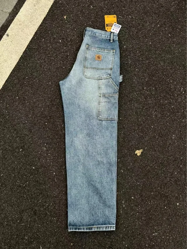 Carhartt Jeans Loose straight-leg carpenter with utility pockets product detail image 4