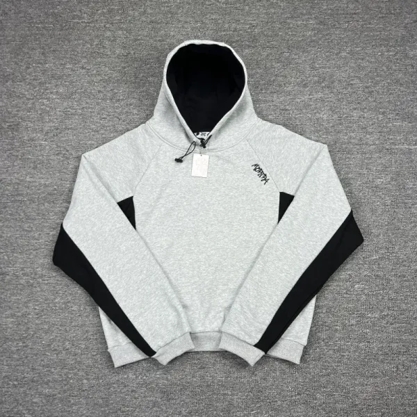 GRA Graffiti Logo Sweat Shorts Gray - 15