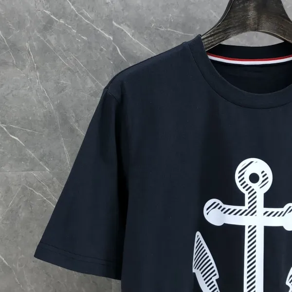 Off-White Anchor Print Black T-Shirt - 25