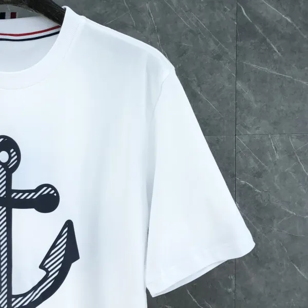 Off-White Anchor Print Black T-Shirt - 43