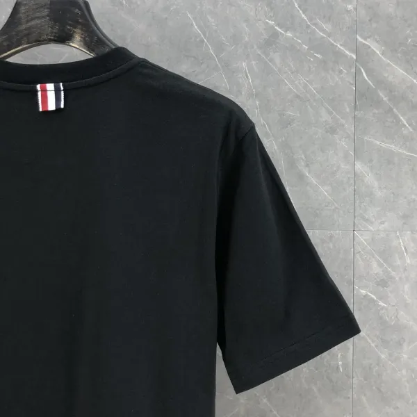 Thom Browne Raven Logo White T-Shirt - 16